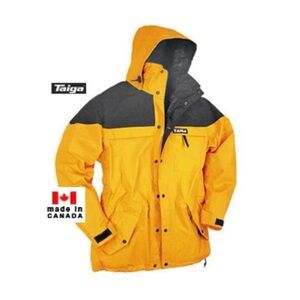 TAIGA Vintage Chamonix made in Canada ALL SEASON waterproof jacket gore tex